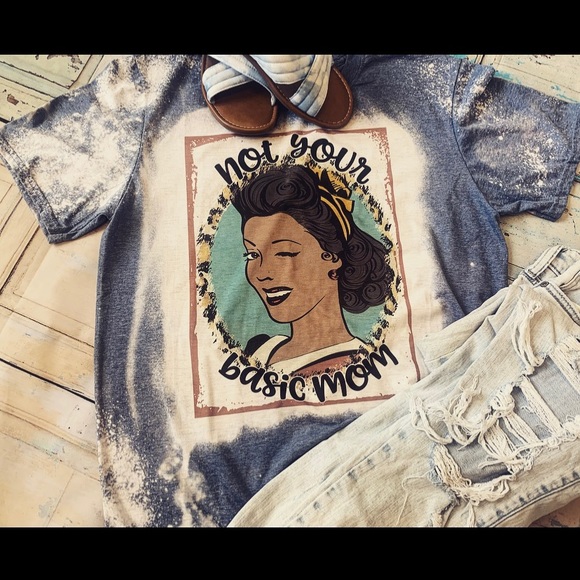 Not your Basic Mom Tee - Picture 1 of 1